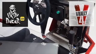 The Best Motion Simulator For DAKAR 18 And V-RALLY 4
