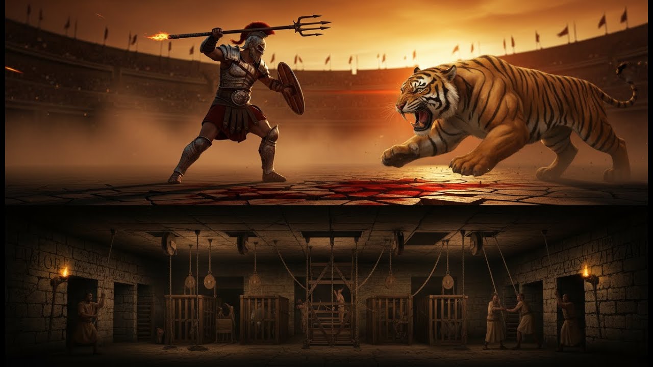 Gladiator Arena Horror: The Hidden Hypogeum Beneath Rome’s Colosseum