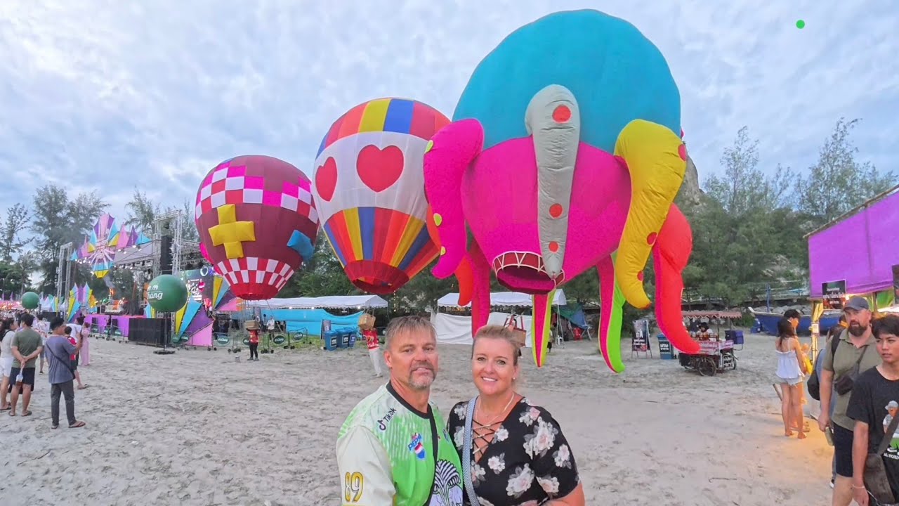 Thailand Hua Hin Food fest on the beach 22.-24.8.2025