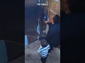 Boy dragged up after his goat’s leash gets stuck in lift doors
