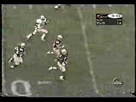 Purdue vs. Notre Dame 1997 Adrian beasley fumble return