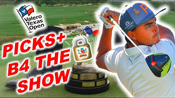 2023 Valero Texas Open Picks+ B4 The Lock Show | Ownership Projections | DFS GOLF