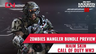 Zombies Mangler Bundle Preview - Call of Duty MW3 Maim Skin