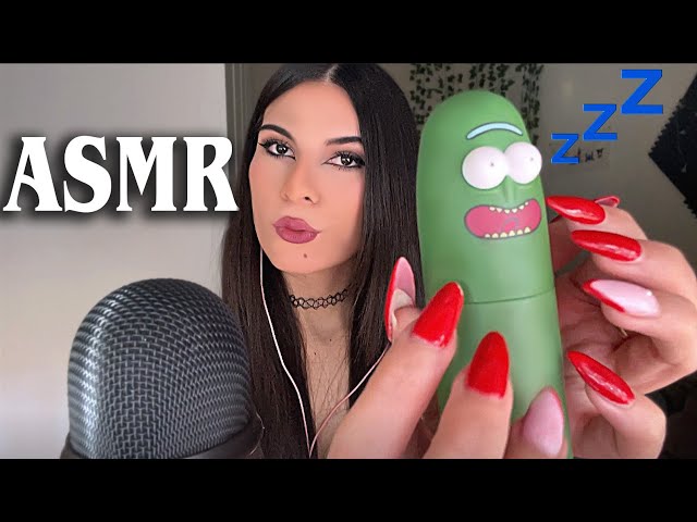 ESCUCHA los SONIDOS de mis UÑAS - Tapping y Scratching para dormir.