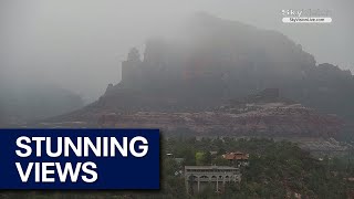 Stormy weather in Sedona, Arizona