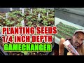 The Shocking Reason Seeds at 1/4 Inch Depth is a GAMECHANGER