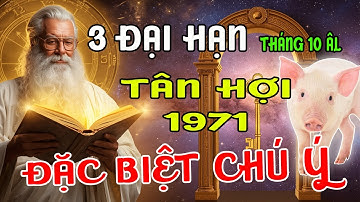 Tân Hợi 1971: Đại Hạn Tháng 10 Âm Lịch – Cẩn Thận 1 Hung Tinh Kích Hoạt!