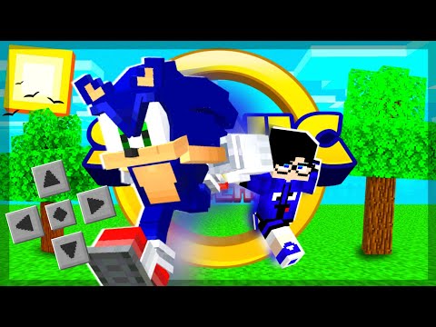 Sonic Animations TEST #02 - SONIC UNIVERSE Add-On (Minecraft Bedrock Edition)