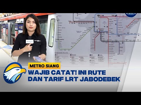 Wajib Catat! Seperti Ini Rute Dan Tarif LRT Jabodebek