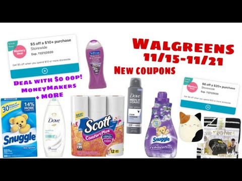 WALGREENS BOOSTER COUPONS FOR 11/15-11/21 🏃🏻‍♀️ $0 OOP SCENARIO + MM DEALS!