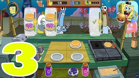 SpongeBob: Krusty Cook-Off - Gameplay Walkthrough part 3 (Android/iOS)