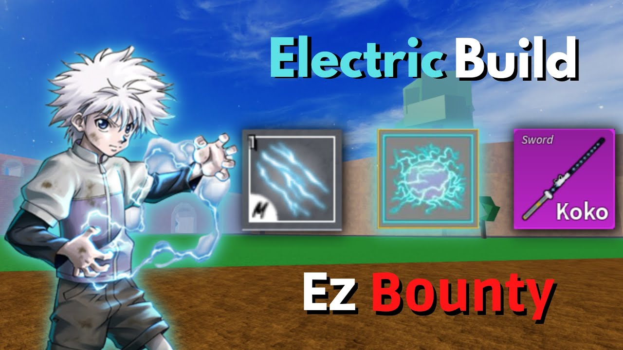 Rumble Awakening + Electric claw Combo and Bounty hunting] Blox