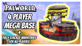 I Built a FULLY STACKED 4 Player Mega Base In Palworld! | Palworld screenshot 2