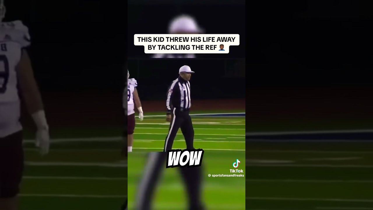He Really Tackled The ReF Wow Shorts