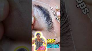 Thick Eyebrow Threading #brows