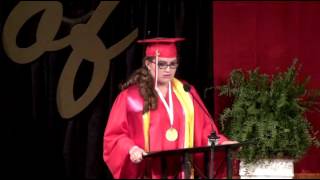 Graduation Speech by Dixie Reel, Valedictorian FBA 2016