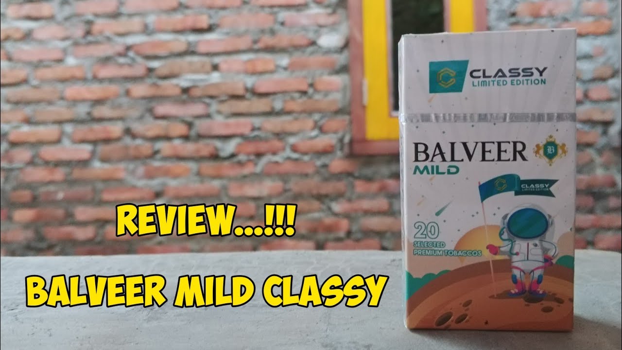 REVIEW ROKOK BALVEER MILD CLASSY - YouTube