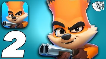 Zooba: Free-for-all Zoo Combat Battle Royale Games-Gameplay Walkthrough Part 2 (iOS, Android)