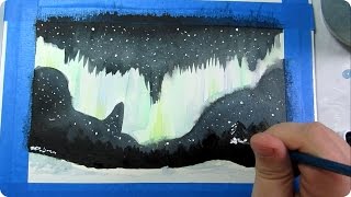 AURORA // Watercolor Speedpaint