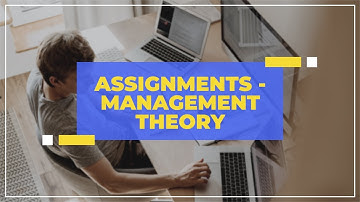 NMIMS Assignment - Management Theory