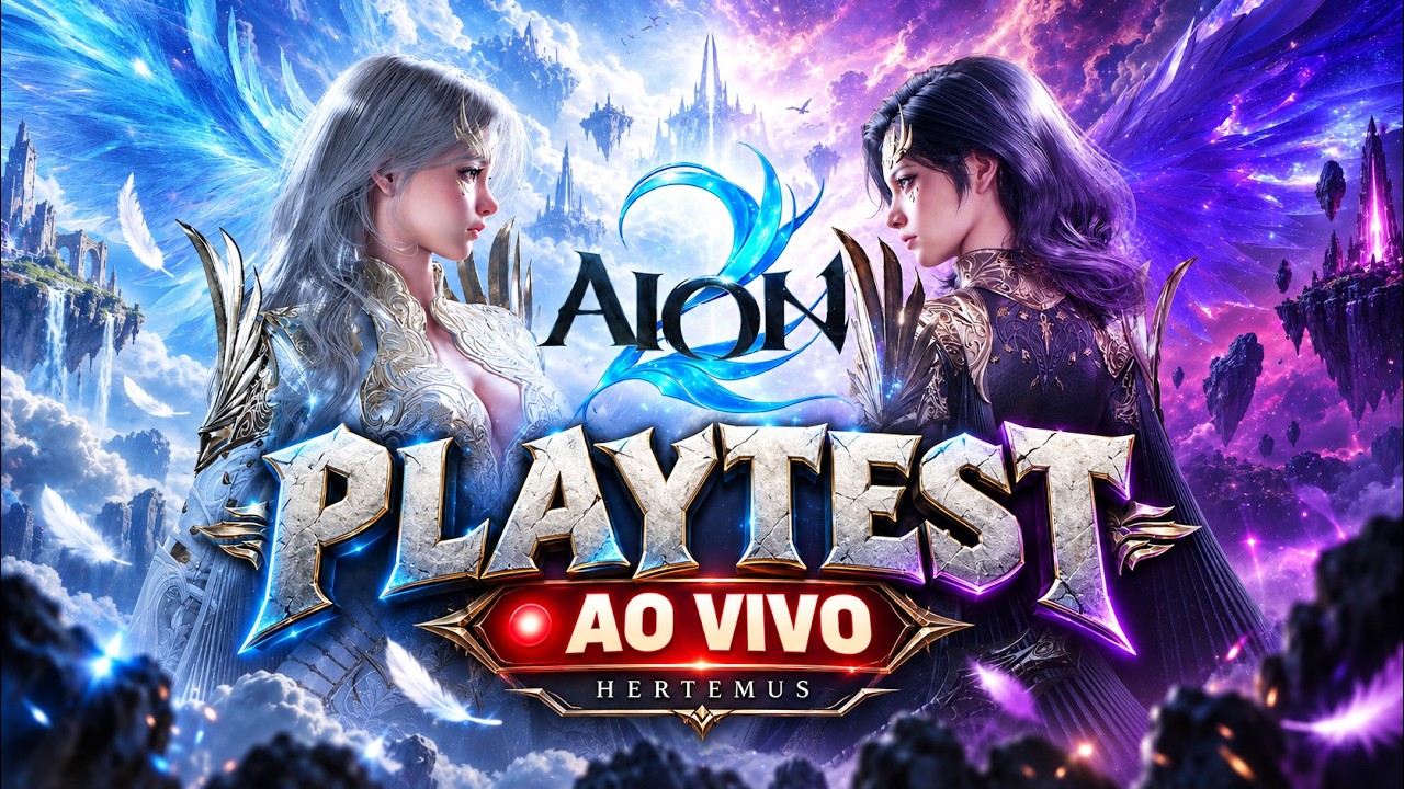 🔴 HORA DE TESTAR O AION 2 (PLAYTEST)