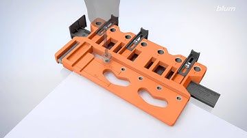 The Blum Universal Drilling Template for Aventos / Metabox / Tandembox - from HPP
