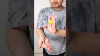 Rubber band to Candy Magic Trick #shorts