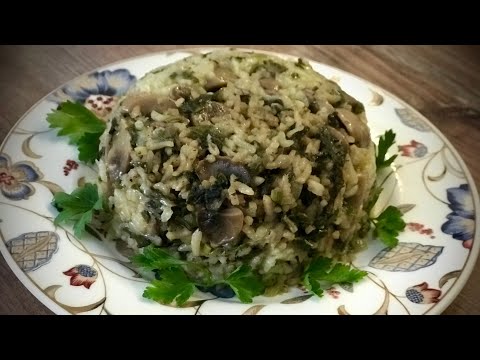 Лапад С Ориз И Гъби