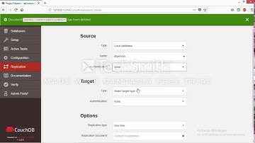 Replication with CouchDB