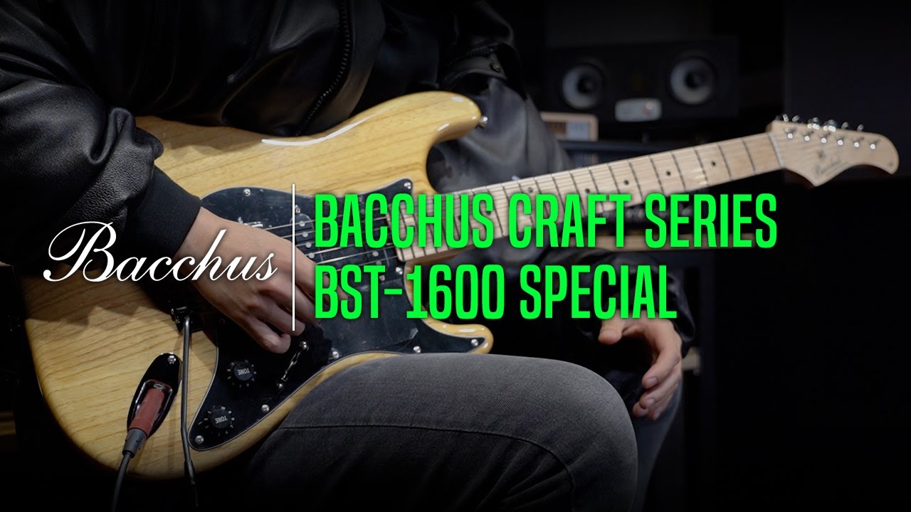 Bacchus Craft Series BST-1600 Special Demo - 'Concrete' (Cover) by  Guitarist 'Hyungbin Yoon' (윤형빈)