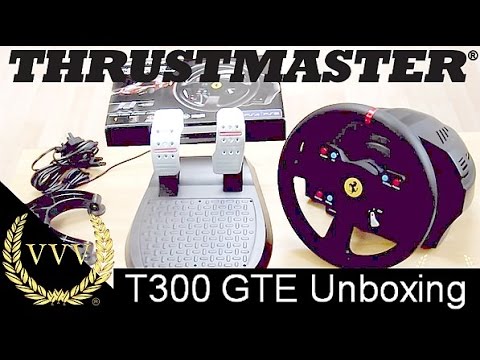 Thrustmaster T300 GTE First Look Unboxing