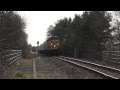37419 & 37604 Thrash down the Ormskirk line; The Lancs Links 07-03-2015
