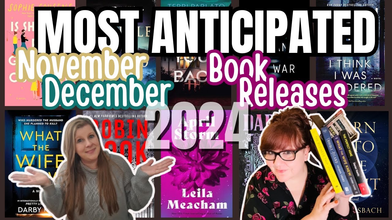 Our Most Anticipated Book Releases For The End of 2024... and a sneak ...