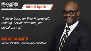 Malcolm Smith | Student Testimonials | EC-Council University