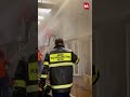 Пожар на рынке «Мадина» локализован на площади 400 квадратных метров
