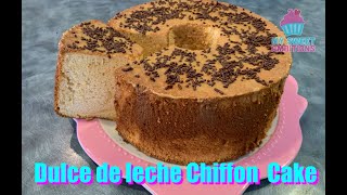 Dulce De Leche Chiffon Cake - Mysweetambitions