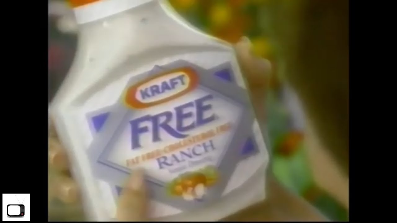 Kraft Free Ranch Dressing Commercial (1991) YouTube