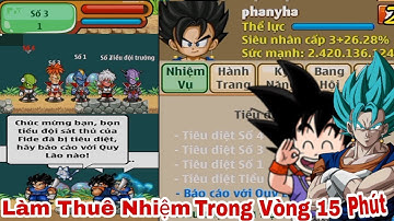 Ngọc Rồng Online l Khách Thuê Làm Nhiệm Vụ Tiểu Đội Sát Thủ !
