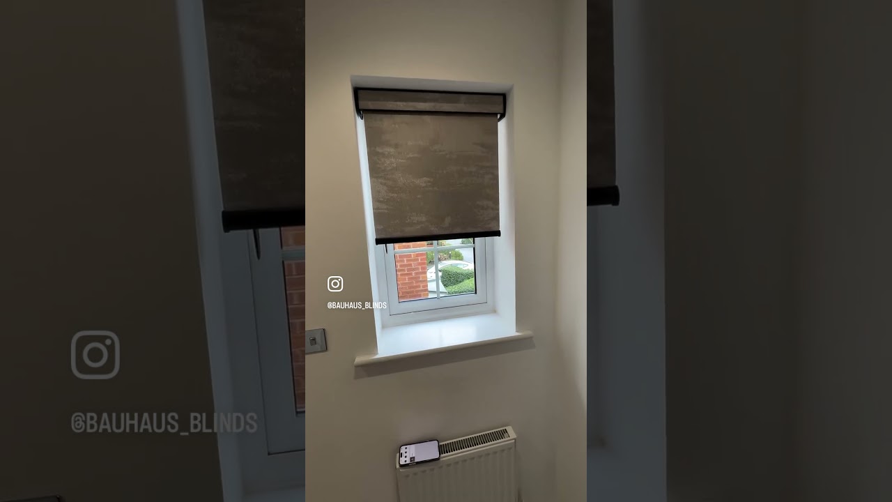 Smart blinds controlled by an app