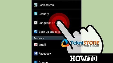 How to change language on UMI eMax Mini