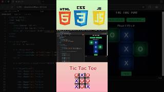 Tic Tac Toe Game | HTML, CSS, JS