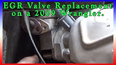 How to get a Jeep Wrangler EGR Valve working again for codes P1404 and P0404.  - YouTube