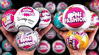 Opening 40 Balls of Every Series of Mini Brands Released to Date