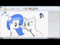 My Little Pony | Lightning Dash and Sapphire Sparkles (Best Friends Forever!) | Speedpaint