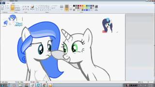 My Little Pony | Lightning Dash and Sapphire Sparkles (Best Friends Forever!) | Speedpaint