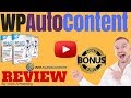 WP Auto Content Review, ⚠️WARNING⚠️ DON'T BUY WP AUTO CONTENT WITHOUT MY 👷CUSTOM👷 BONUSES!!