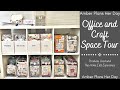 Office Tour | How I Organize My Craft Supplies | The Home Edit Experience
