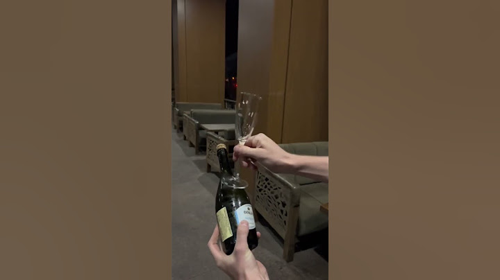 Эффектно открываем шампанское