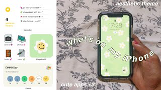 🌸 what’s on my iPhone 11 (decoration, organisation & aesthetic cute apps) screenshot 5