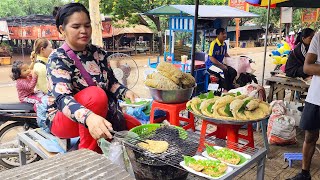 Extreme Level Grilled Honeycomb of Cambodia | Traditional Comb of Cambodia | Cambodian Street Food